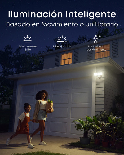 Cámara De Seguridad Eufy Floodlight E340 Exterior 6mp 360°