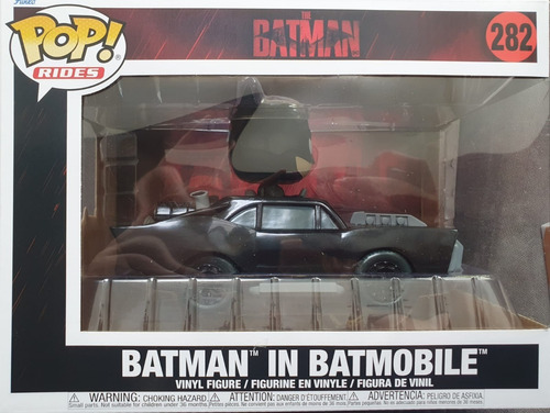 Funko Ride! Batman In Batmobile #282 (Usado)