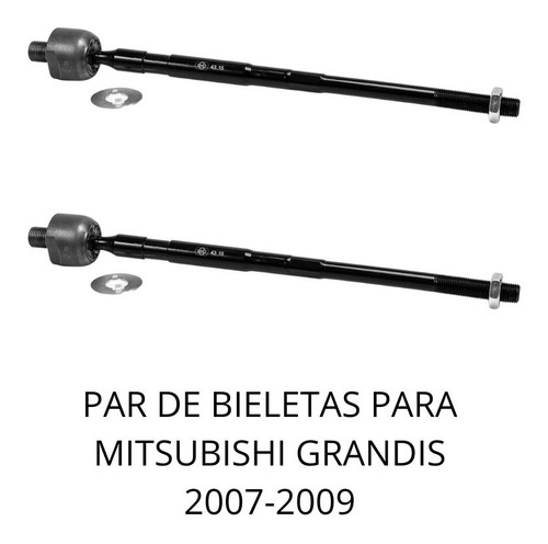 Par De Bieletas Para Mitsubishi Grandis 2007-2009