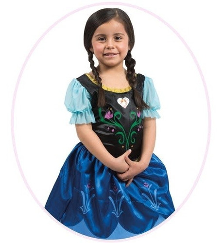 Disfraz Frozen Anna Basico 4-5 Anos Disney