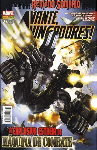 Avante Vingadores 37 Marvel Panini Máquina De Combate