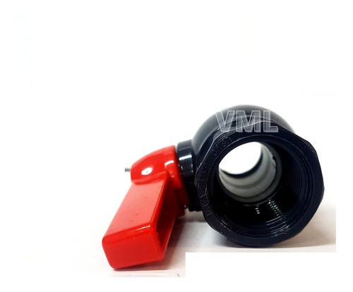 Valvula Esferica Agua Riego Plastica De Pvc 3/4 '' Vml