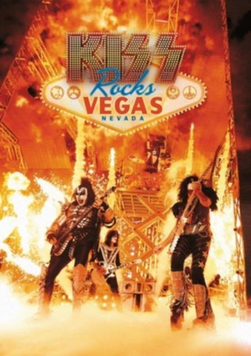 Kiss Kiss Rocks Vegas Dvd Nuevo Musicovinyl