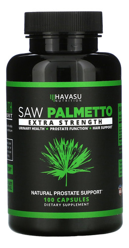 Saw Palmetto 100 Caps 500 Mg | Salud Próstata | Extra Fuerza