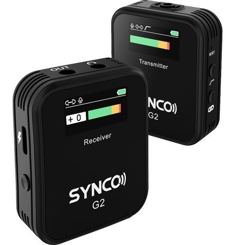 Imagen 6 de 10 de Microfono Inalambrico + Corbatero Synco G2 (a1) Hasta 150mts