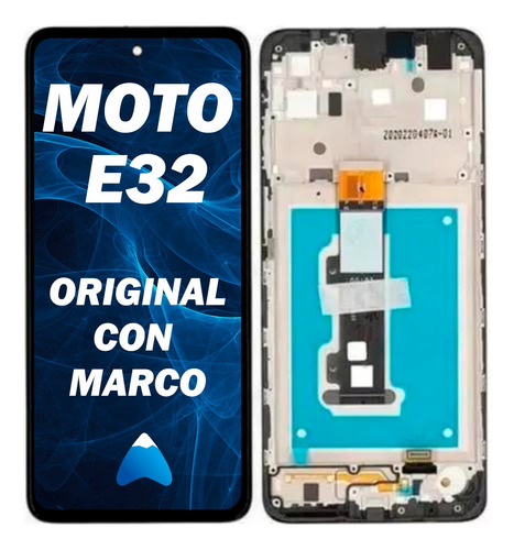 Pantalla Display Para Motorola Moto E32 Con Marco Original