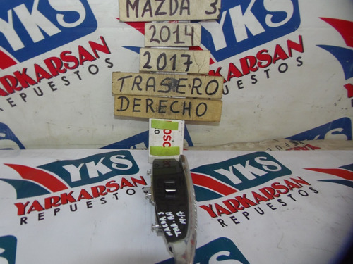 Botonera Trasera Derecha Mazda 3 2014-2017 (Usado)