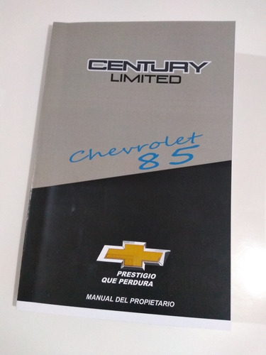 Manual Del Propietario Century 1985