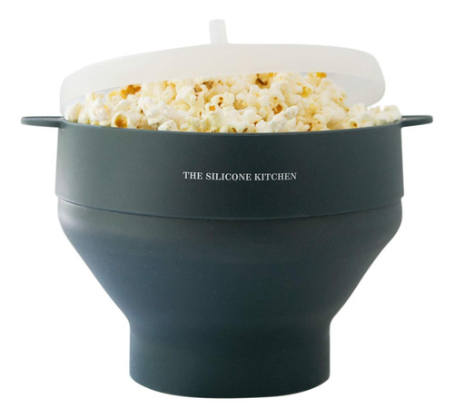 The Silicone Kitchen Cuenco Plegable Para Hacer Palomitas De