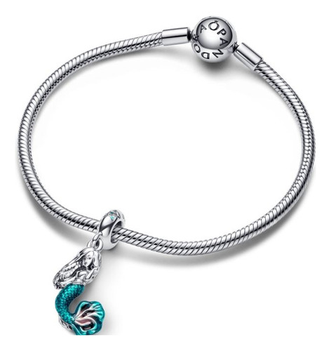 Charm Dije Plata Sirena Disney Regalo Mujer