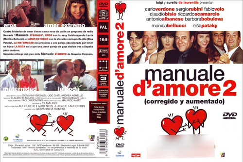 Manual De Amor- Manuale D'amore- Coleccion Completa (3 Dvds)