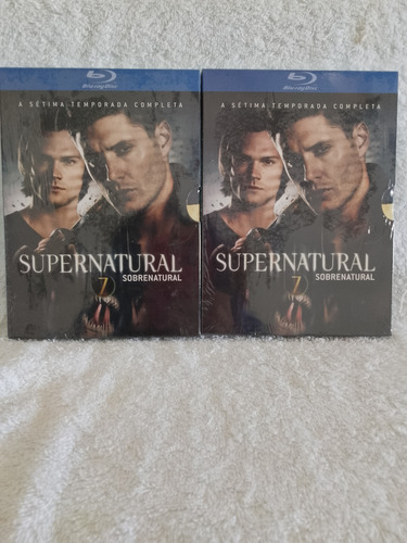 Supernatural 7a Temporada Completa Box Blu-ray Lacrado
