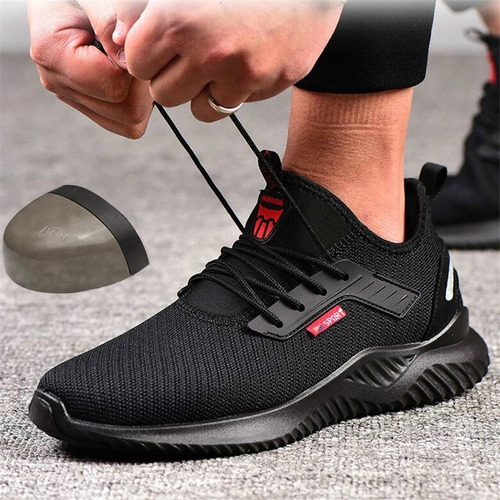 Imagen 9 de 10 de Tenis Zapato De Seguridad Industrial Con Casquillo