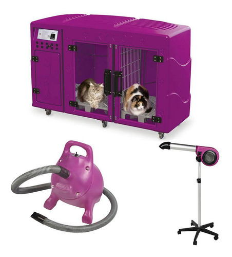Maquina De Secar Com Secador 5000 E Soprador Rx Kyklon Pink
