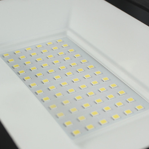 Refletor Holofote Led 100w A Prova D'agua Bivolt Branco Frio