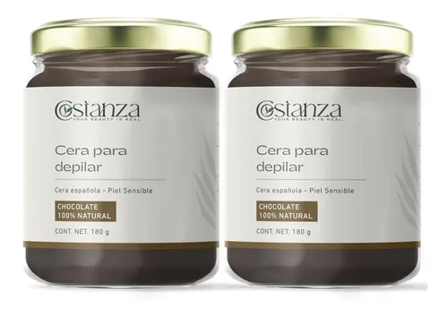 Cera Espa ola Micro Depilacion Corporal 2 Frascos Chocolate
