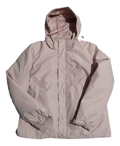 Campera Reversible 2 En 1 De Mujer Impermeable