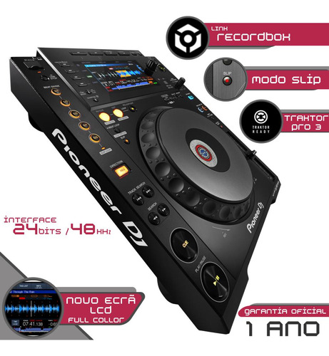 Cd Player Cdj900 Nexus Com Leitor Usb E Pendrive