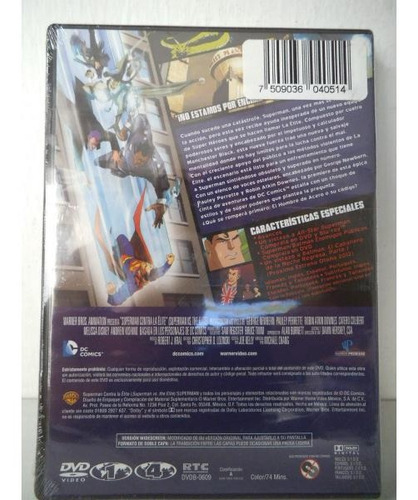 Superman Contra La Elite Dvd