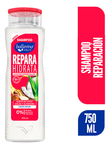  Ballerina Shampoo Reparación Frasco 750 ml