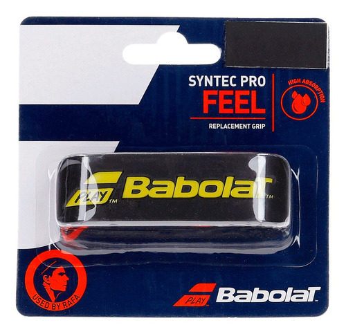 Grip Tenis Babolat Syntec Pro Negro/amarillo