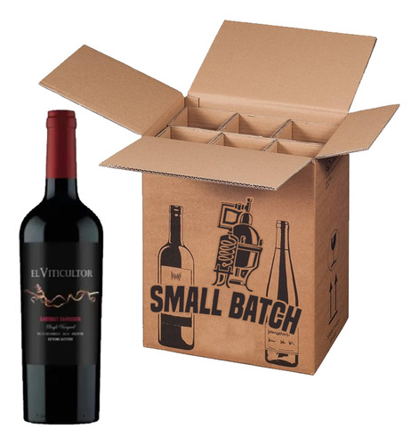 Vino El Viticultor Cabernet Sauvignon 2022 Caja X6