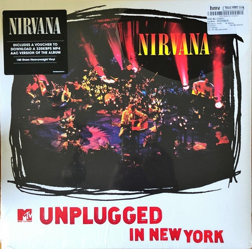 Imagen 1 de 1 de Vinilo Nirvana Mtv Unplugged Nuevo Sellado Envío Gratis