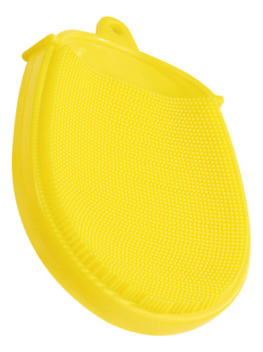 Cepillos De Baño De Silicona Amarilla Para La Limpieza De La