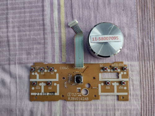 Placa Frente De Volumen Minicomponente Panasonic Sa-vk960
