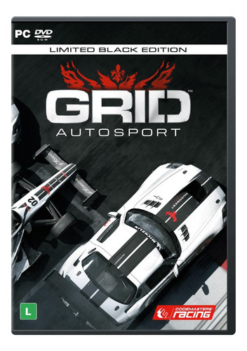 Jogo Grid Autosport Limited Black Edition Pc Midia Fisica