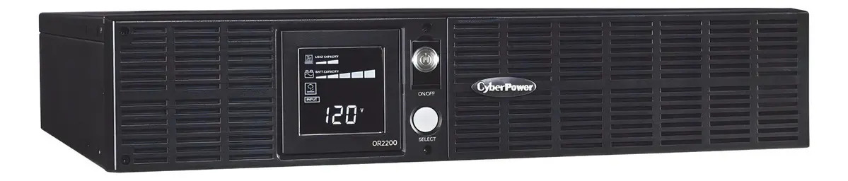 No Break Ups 2000 Va/1320 W Entrada 120 Vca Torre/rack 2 Ur Color Negro