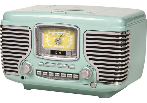 Radio Corsair Crosley Cr612b-ab Am/fm Bluetooth Cd Azul