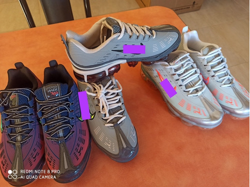 Imagen 3 de 4 de Zapatillas Nike Vapor Max 360 Verde Agua. Nike Shox