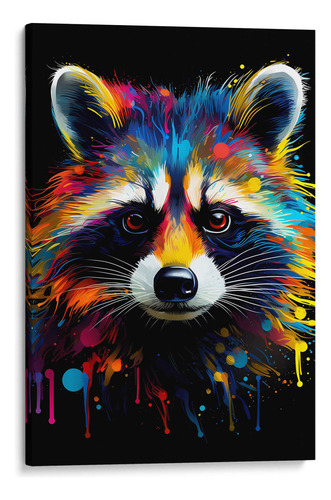 Canvas Lab Cuadro Mapache 120x180, Dominico Zafri