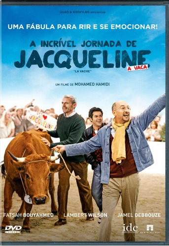 Dvd A Incrível Jornada De Jacqueline - A Vaca