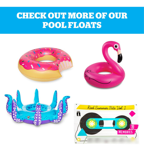 Bigmouth Inc. Flotador Inflable De Piscina Sandia