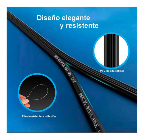Cable Patch Cord Fibra Óptica Sc-sc Upc 200m Netcom Monomodo