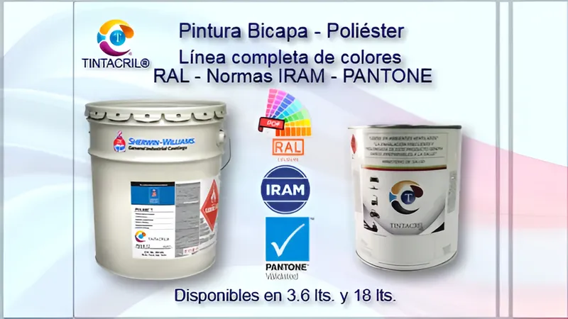 Pintura Bicapa - Poliéster