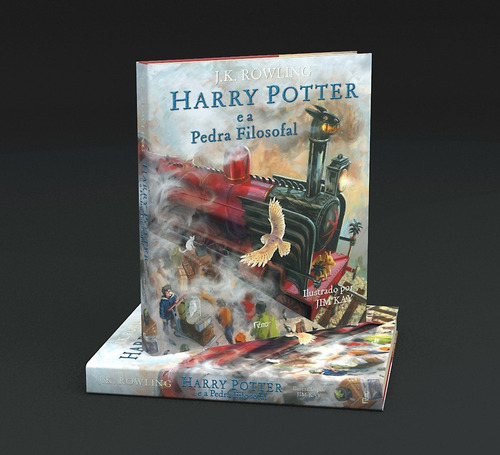 Livro Harry Potter E A Pedra Filosofal Ed Ilustrada Lacrado