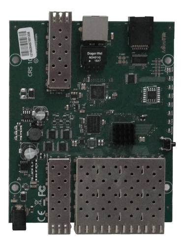 Mikrotik L5 5-sfp 1-sfp-combo-poe Console Switch Fibra Admin
