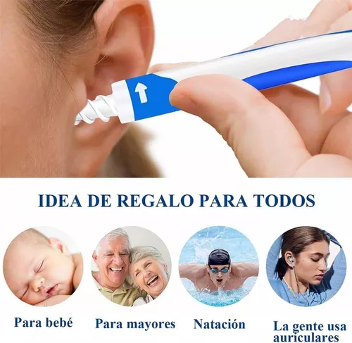 Kit de Limpieza de Orejas para Bebés y Adultos, Removedor de Cera