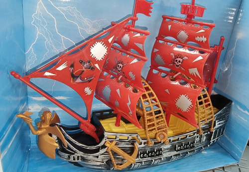 Juguete Barco Pirata Con Sonidos Pirate Series 