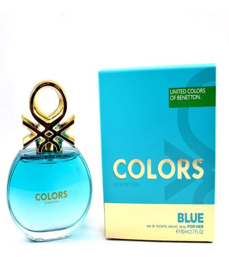 Dam Perfume Benetton Colors Blue 80 Ml. Edt. Original