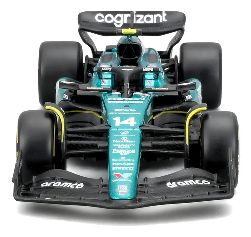 Miniatura F1 Aston Martin Amr23 2023 1:43 Burago Color Verde