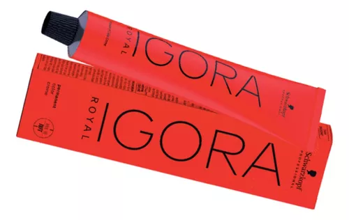 Tinta Igora Royal Schwarzkopf Nr 6.77 + Ox Igora 20 Vol