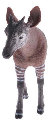 Cs Estatueta De Animal De Okapi Selvagem Figura De Ação