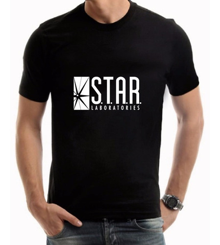 Remeras Flash Star Laboratories - Unisex - Calidad Premium