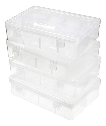 Btsky Caja De Lápices De Plástico Transparente, Estuche Orga