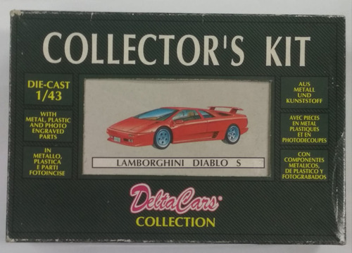 Lamborghini Diablo S Deltacars Collection Diecast 1/43 Milou