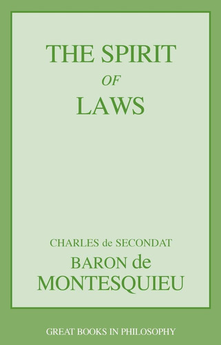 Libro:  The Spirit Of Laws (great Minds Series)